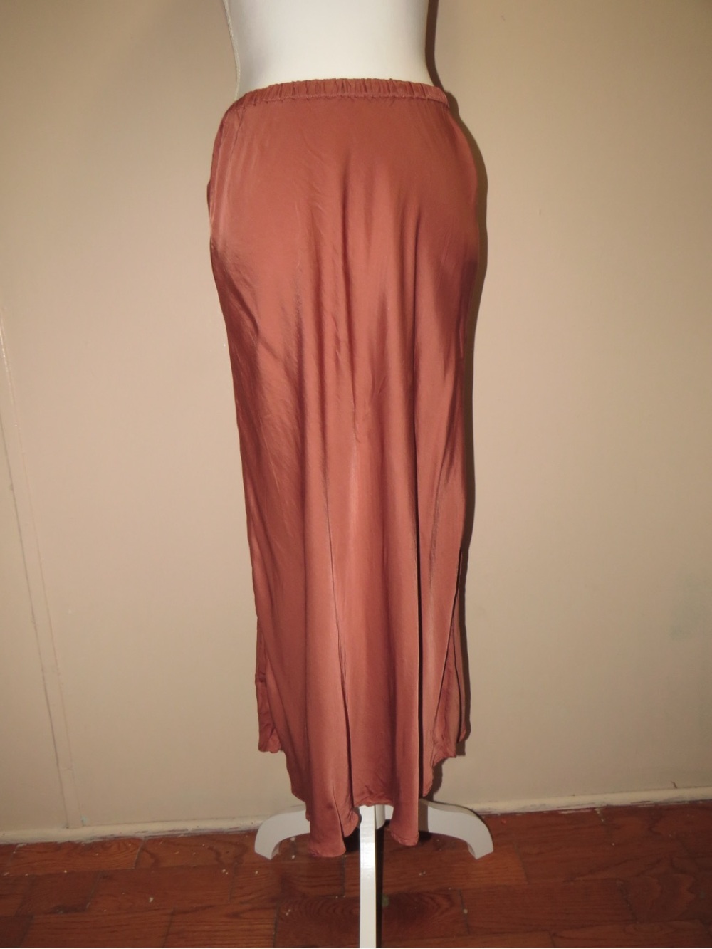 Young, Fabulous, & Broke Vintage Rose Midi Skirt